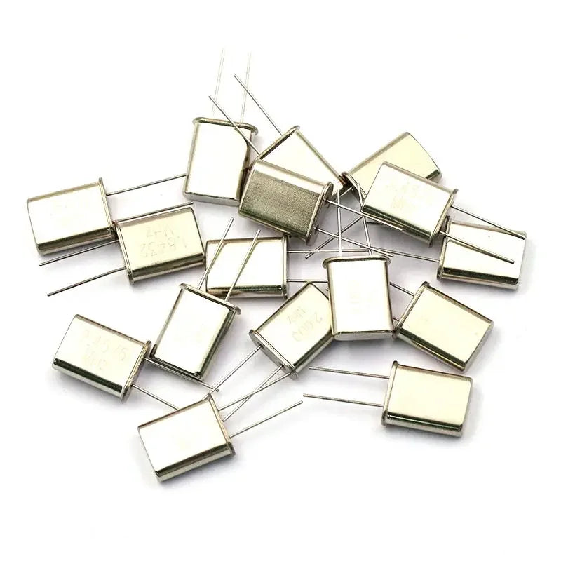 5PCS HC-49U Quartz Crystal Resonator Passive Oscillator 49U DIP-2P 2MHz 4MHz 6MHz 8MHz 9MHz 10MHz 12MHz 16MHz 27MHz