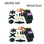 MG996R All Metal Gear Servo 13kg High Torque Digital Servo For Futaba JR 1/8 1/10 RC Car Helicopter Robot Arduino UNO DIY
