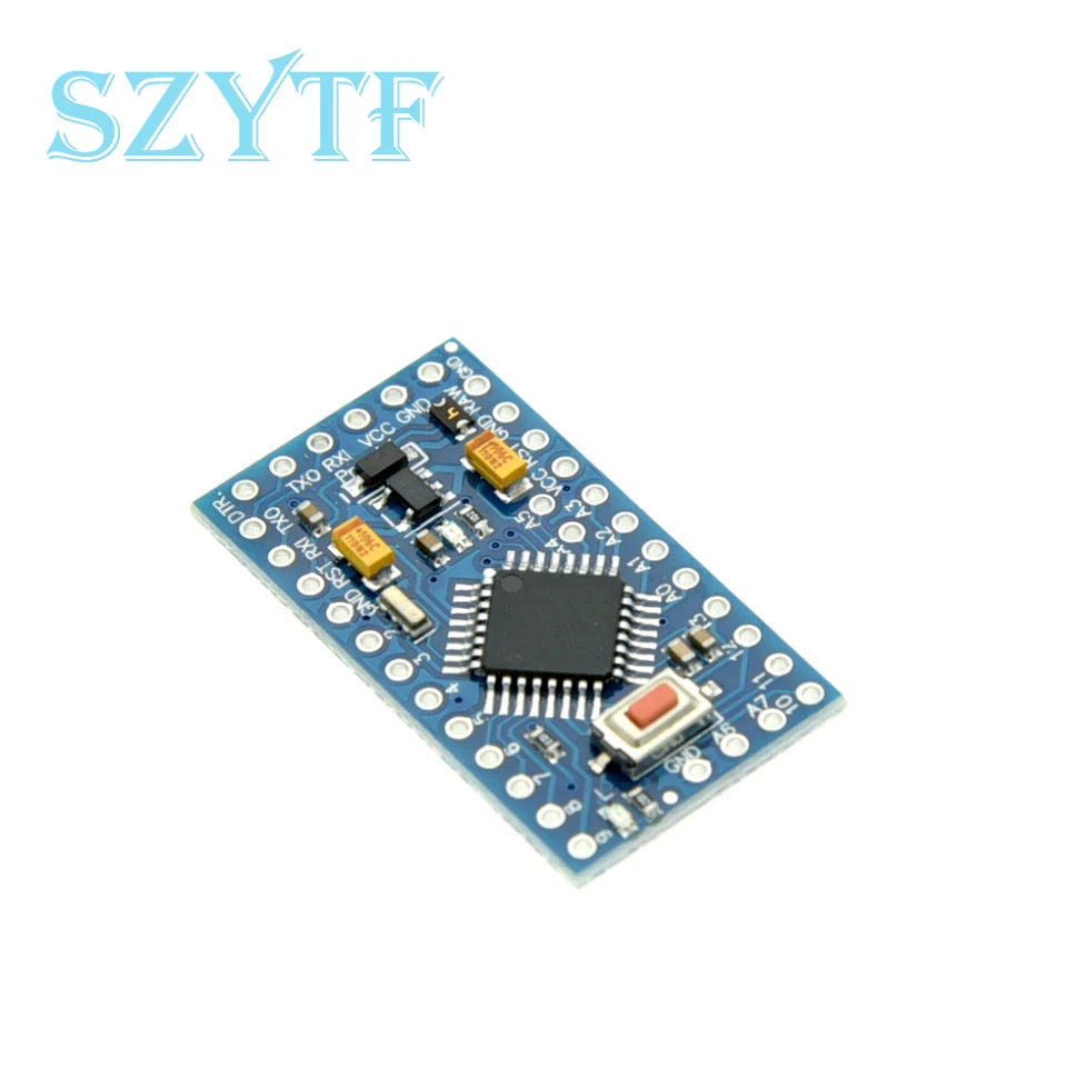 Pro Mini 328 Mini 3.3V/8M 5V/16M ATMEGA328/PB ATMEGA328P-AU 3.3V/8MHz 5V/16MHZ For Arduino