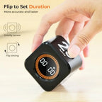 Rotating Pomodoro Timer Preset, Desk Productivity Flip Timer, ADHD Tool Cube Countdown Stopwatch for Study, School, Kitchen Work