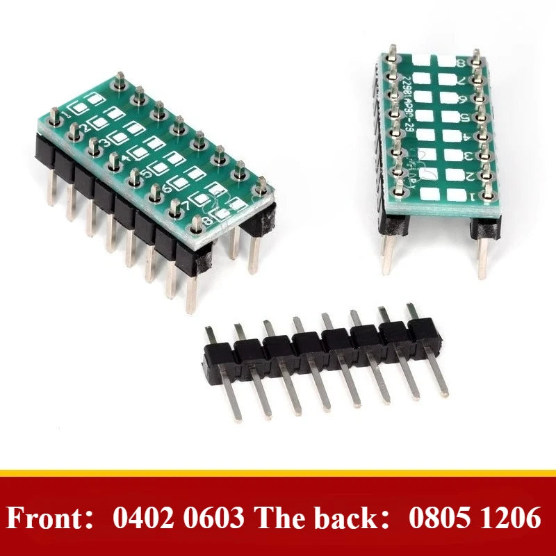 5PCS SOP Adapter Board SOIC-8 SOT23/252 SOP14/16/20/24 SOP28 IC Test Bench Experiment