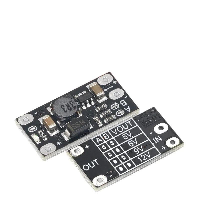 1-100pcs 3.7V To 12V Mini DC Boost Converter Board Output 5V/8V/9V/12V DC Step Up Module Lith-Battery Boost Voltage Boost Module