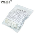 1500Pcs SMD 0603 Resistors Assorted Set 60 Values*25Pcs 0ohm - 10M Ohm 1/10 Watt 1% High Precision Film Chip Resistance Kit