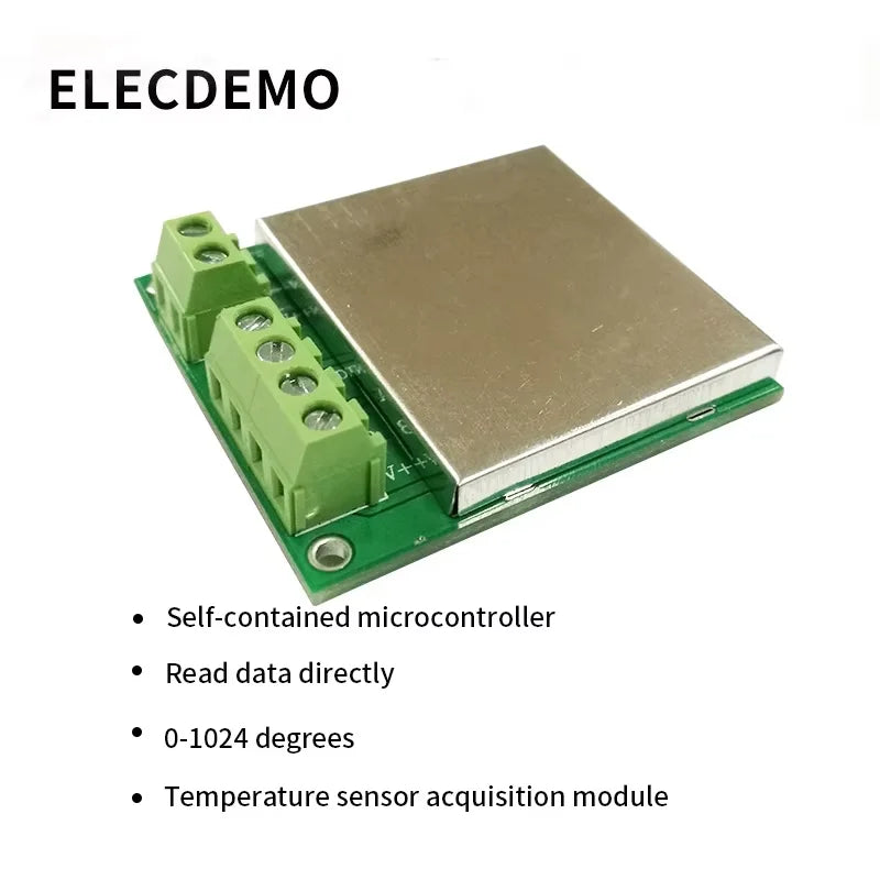K-Type Thermocouple Temperature Sensor Module, RS485 Modbus RTU, High Precision Acquisition Board, Industrial DIY PCB,MAX6675