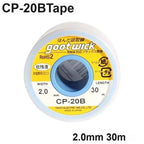 Japan Genuine Goot WickCP-15B CP-20B CP-25B CP-30B CP-35B | RoHS Lead-Free Solder Wick | BGA Desoldering Tool with MSDS