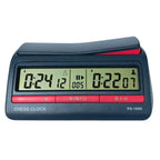Chess Clock Professional Chess Digital Timer Multipurpose Chess Competition Game Stopwatch with Basic Bonus Count Up Down Timer