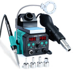 YIHUA 938BD-II 740W Hot Air Gun BGA Rework Station SMD Soldering Iron Desoldering Station LED Lamp Digtal Display Welding Tool