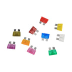 80Pcs 12V 3A 5A 7.5A 10A 15A 20A 25A 30A 35A 40A Standard Blade Car Fuses Assortment Car Blade Fuse Auto Boat Motorcycle Fuse