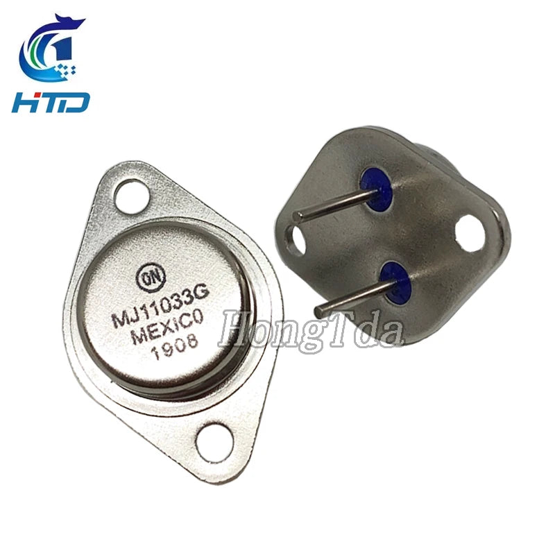 2PCS MJ11033 MJ11033G TO-3 PNP MJ11032 MJ11032G TO-3 NPN Brand new genuine product transistor