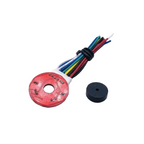 for 370 Motor 3.3-5V Hall Magnetic Encoder Speed Measurement Code Disk Speed Measurement Direction Sensor Module
