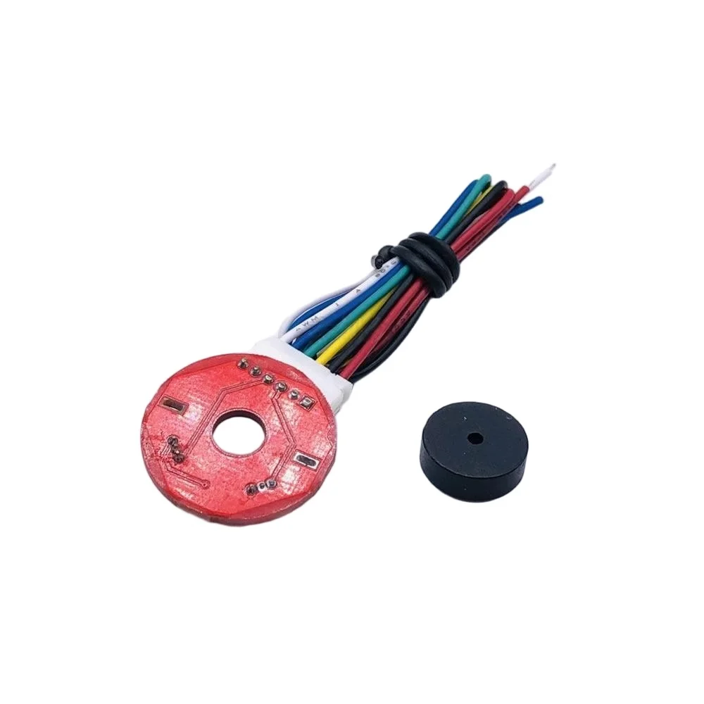 for 370 Motor 3.3-5V Hall Magnetic Encoder Speed Measurement Code Disk Speed Measurement Direction Sensor Module
