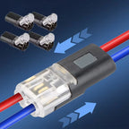 Premium Automotive Wire Connector Detachable Plug, No-Strip Quick Connect, Reliable Durable for Universal Electrical Connections