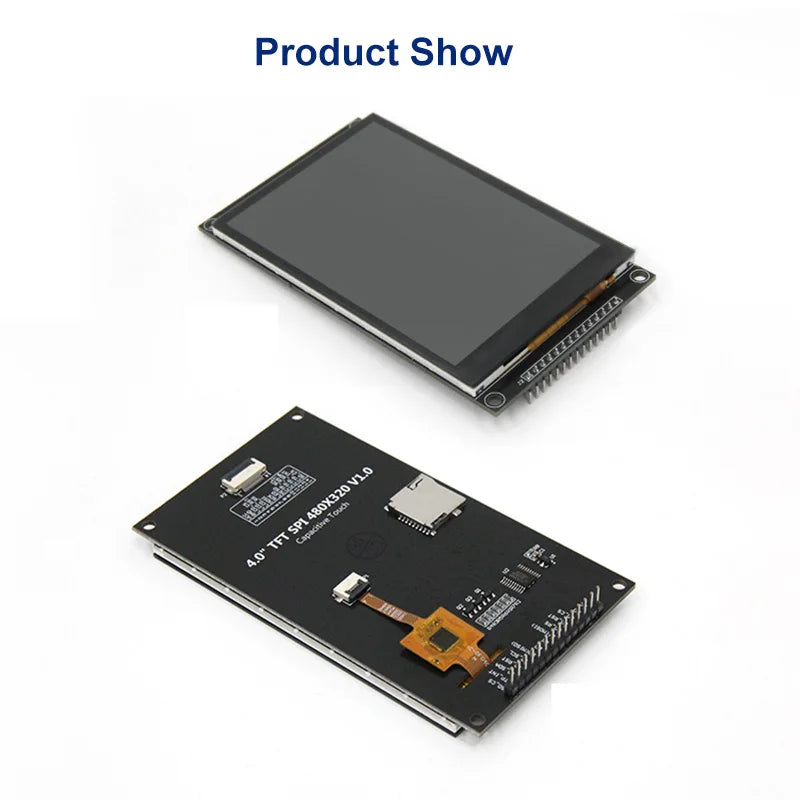4.0 Inch 320X480 SPI TFT LCD Module ESP32 Display ST7796 TN Capacitive Touch LCD Screen for Arduino/Mega2560/C51/STM32//ESP32