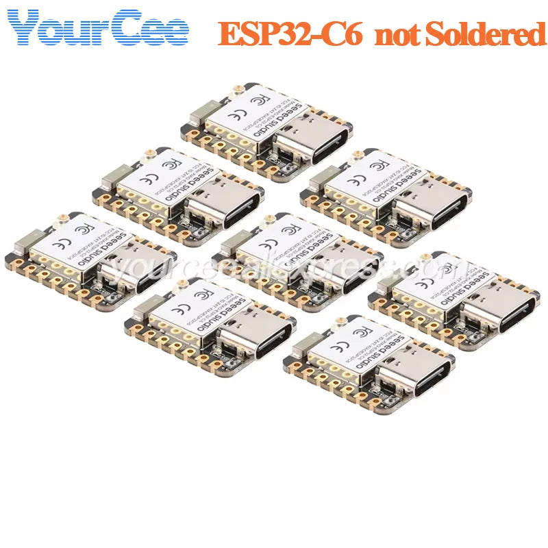 10pcs/1pc ESP32 Seeed Studio XIAO ESP32C6 ESP32C3 ESP32C5 WiFi 6+Bluetooth-compatible Ble 5 Zigbee Matter Wifi Development Board