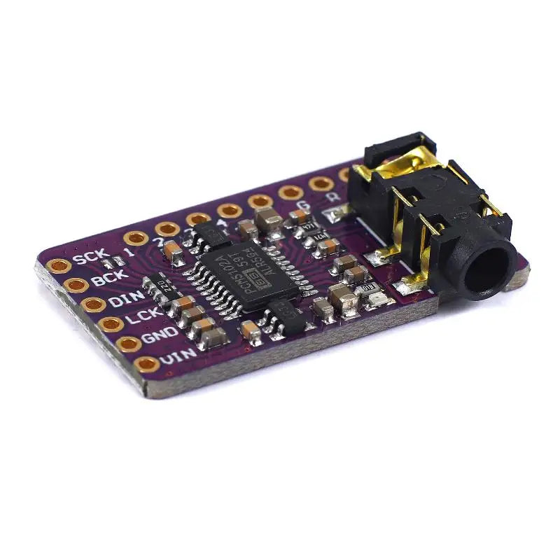 1 Set Player Module Interface I2S PCM5102A DAC Decoder For Raspberry Pi PHAT Format Board Digital PCM5102 Audio Board