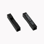 100/1000pcs 2.54mm 1P DuPont Plastic Shell Printing Font POWER SW / POWER LED+ / POWER LED- Wiring Terminal Housing Connector