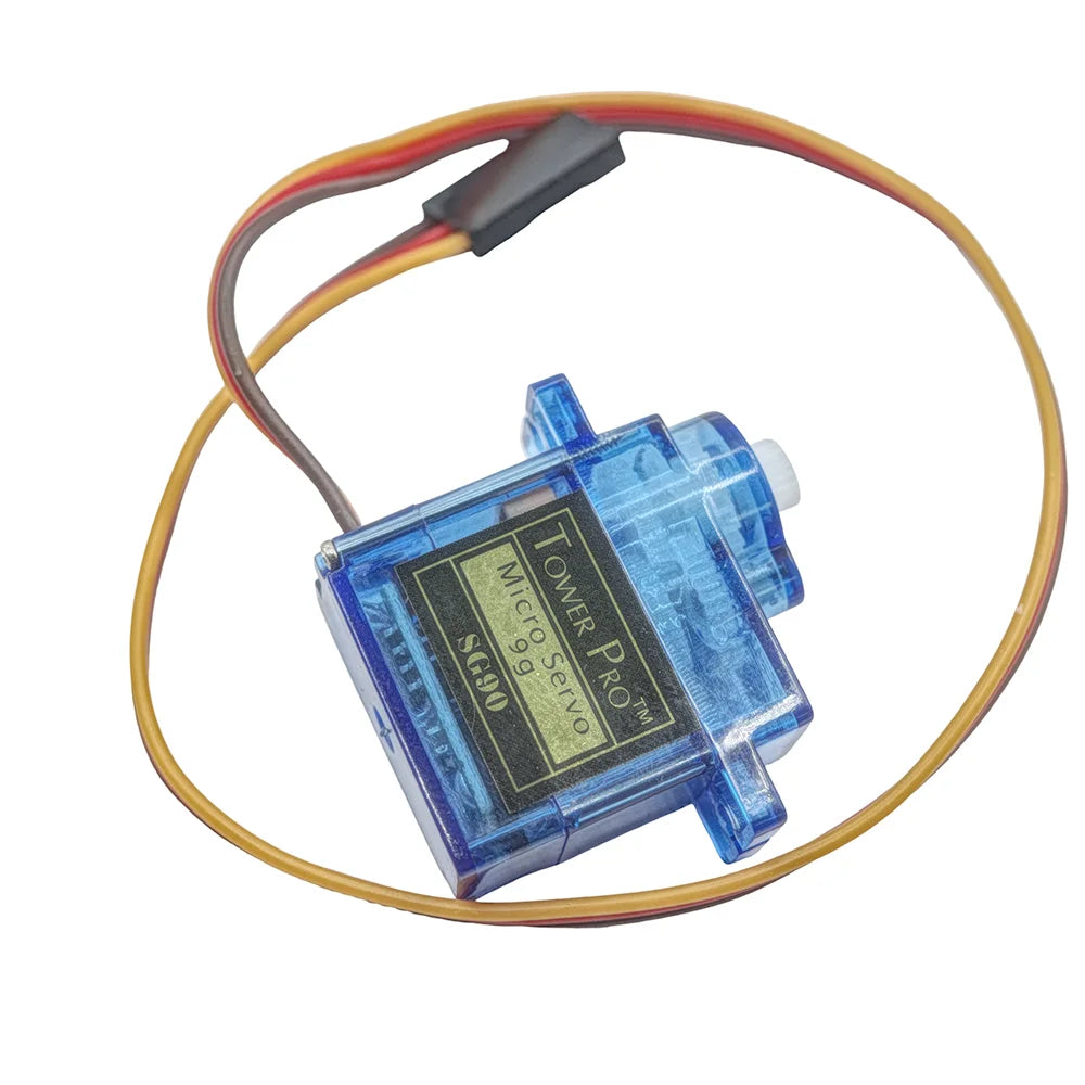 6pcs Sg90 9g Micro Servo Motor, Mini Servos Motor Kit Plastic Gear 180 Degree Servo for Rc Car Airplane Plane for Arduino