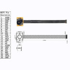 8MP IMX678 USB2.0/3.0/MIPI Camera Module, 4K 3840x2160 30FPS, 92° Wide FOV, 2D-DNR & Mic, Compatible with Windows/Android/Linux