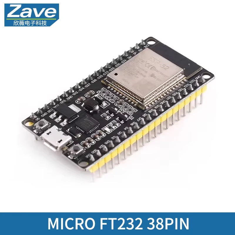 ESP32-S3 ESP32 Development Board WiFi Bluetooth Dual Core ESP-WROOM-32 USB Type-C CP2102 CH340 Compatible Arduino IoT DIY Module