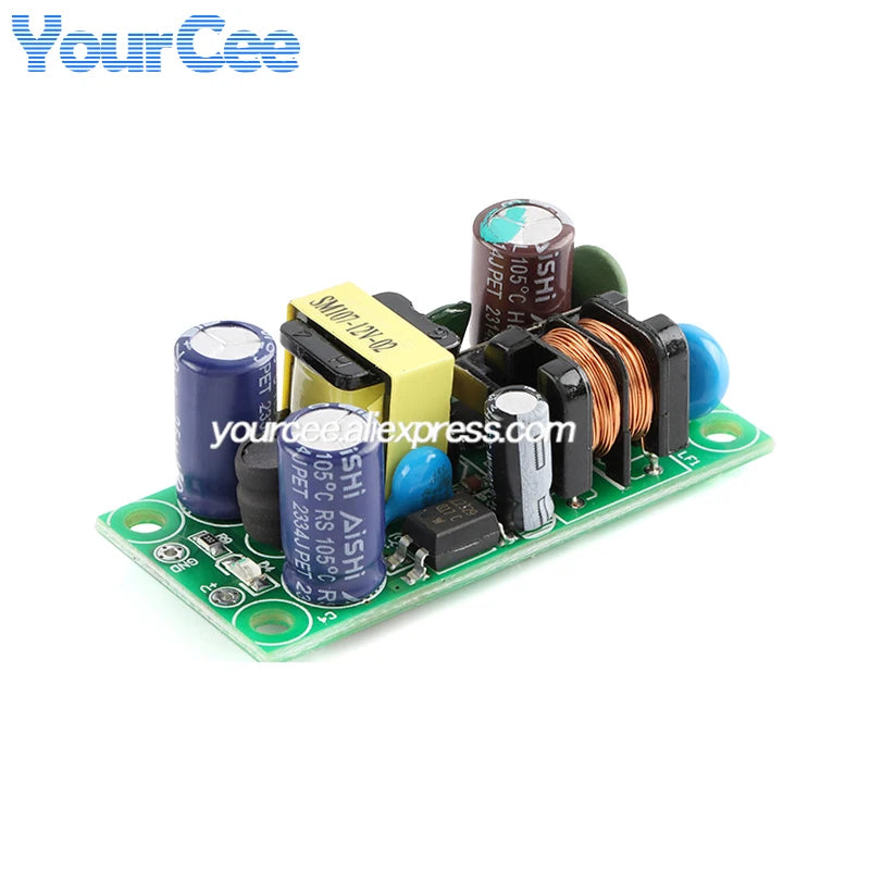 PLG06A Precision AC-DC Isolated Switching Switch Power Supply Module 220V to 3.3V/1.2A 5V/1A 9V/0.6A 12V/0.5A 15V/0.4A 24V/0.25A