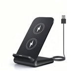 30W Fast Wireless Charger Stand Pad for iPhone 17-11/XR, Samsung Galaxy S25/S26/S21/S20, Xiaomi, Huawei & All Qi-enabled Phones