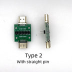 1PCS HDMI A Male to Male Test Board with PCB Board Transfer A Type Male to Female Base Mutual Conversion Circuit Board Fixture