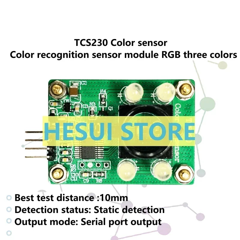 Color sensor TCS230 TCS3200 Color recognition sensor module RGB three-color serial port output
