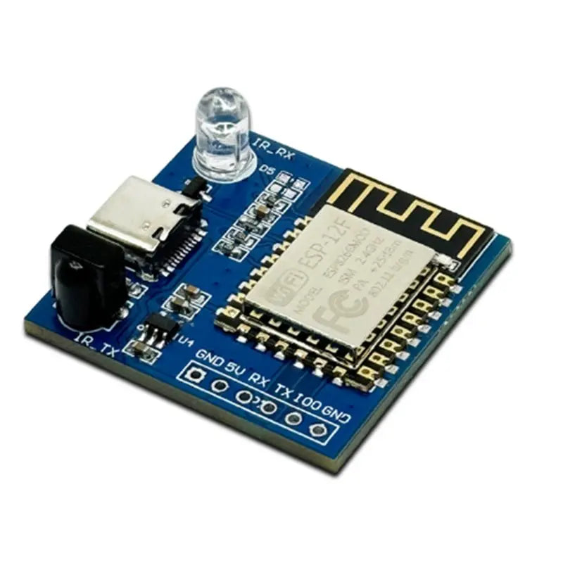 T23C 3X ESP8266 Infrared Transmitter-Receiver For NEC Command WIFI ESP-12F Module TYPE-C Interface Transmission Module