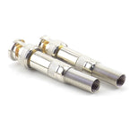 2/5/10pcs BNC Male Connector Solder Jack Copper Pin Coaxial Twist-on Adapter for CCTV Camera Surveillance Kit System C5