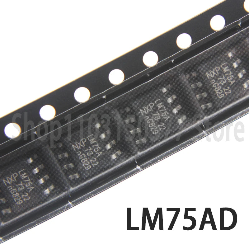 10piece LM75 LM75A LM75AD-SOP8