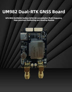 UM982 GNSS Unicorecomm GPS RTK Module Centimeter-Level Differential Relative F9P Positioning Orientation UM981 UM980 for Drone