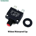 2/5Pcs Circuit Breaker Overload Protector Switch Fuse 3A 4A 5A 6A 7A 8A 10A 12A 15A 20A Resettable With & Without Waterproof Cap