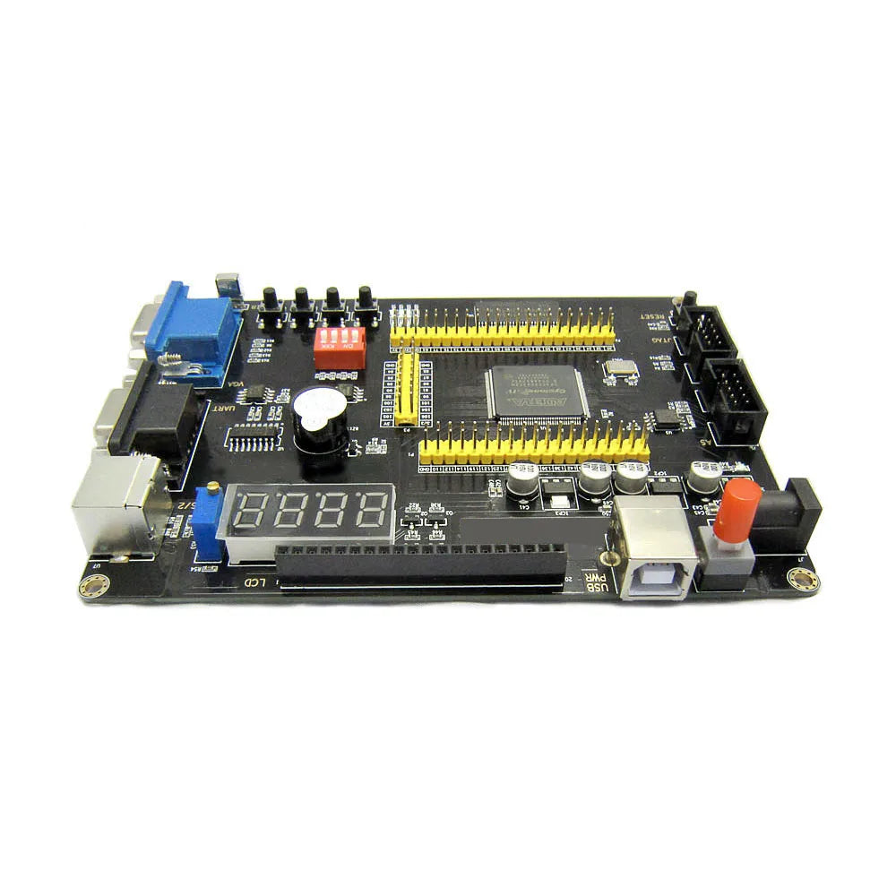 FPGA Development Board CycloneIV EP4CE6 with LCD VGA OV7670 Camera & Network Interface, JTAG AS Programmer for Electronics Learn