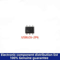 USBLC6-2P6    F    SOT-563 ESD protection chip for USB2.0 high-speed interface  100% New & Original