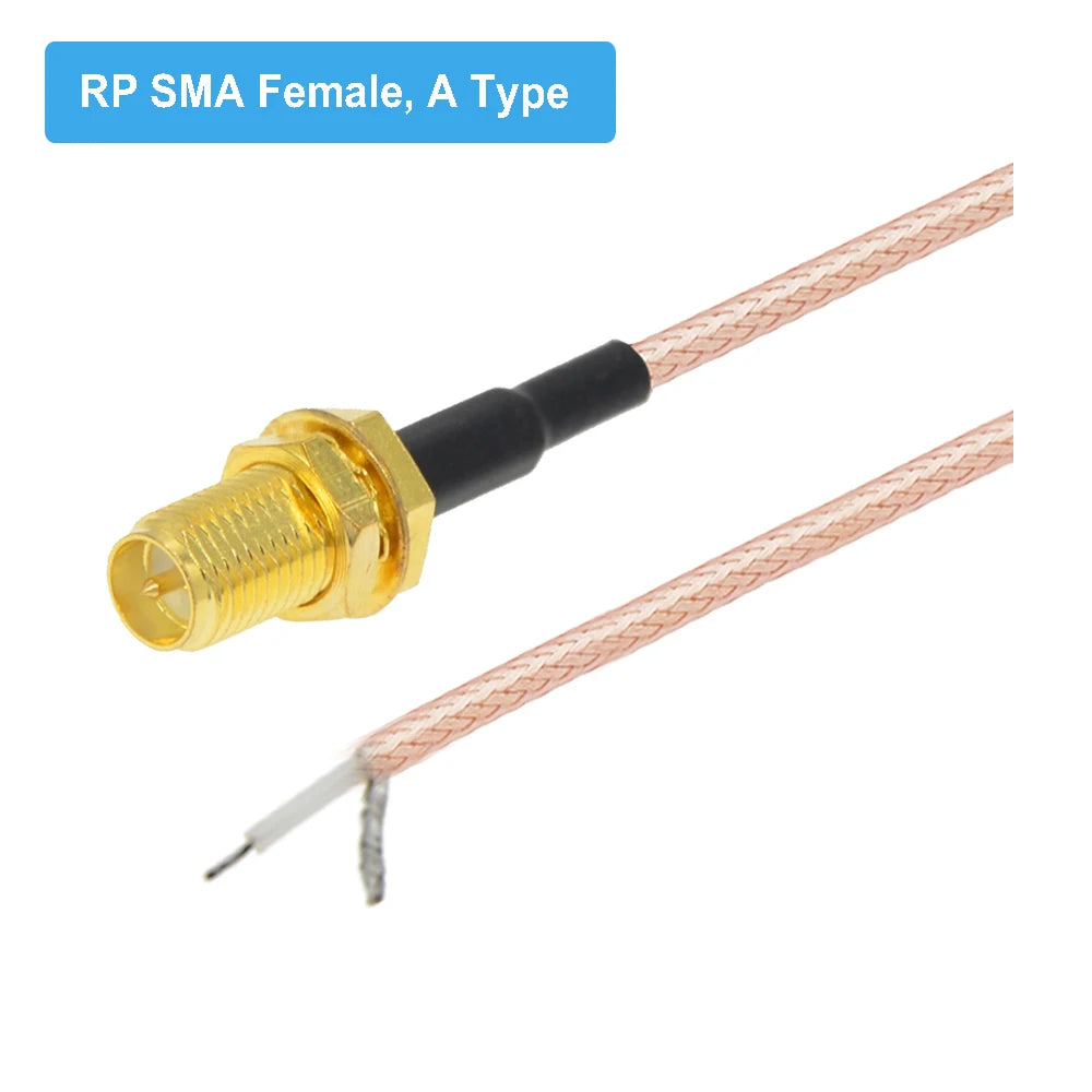 1pcs Single End SMA Female to PCB Solder Pigtail RG316 Cable for WIFI Wireless Router GPS GPRS Low Loss Jack Plug Wire Connector