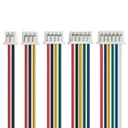 10PCS JST MX1.25 MX 1.25mm Wire Cable Connector 2/3/4/5/6/7/8/9/10/12 Pin 1.25MM Pitch Plug 10CM/20cm/30CM Wire Length 28AWG