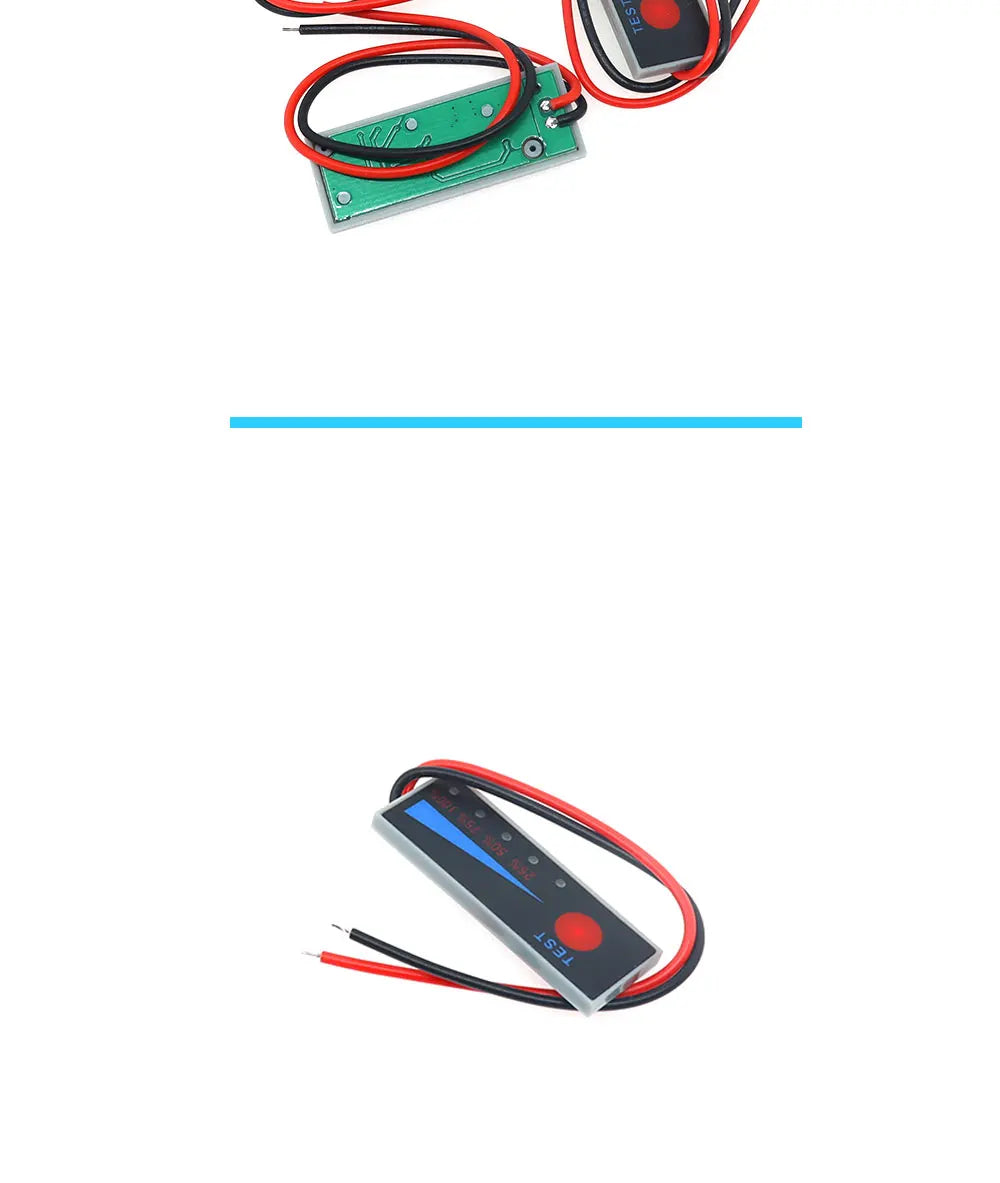 1S 2S 3S 4S 5S 6S 7S 4.2V-29.4V Lithium Battery Li-po Li-ion Capacity Indicator Board Power Display Charging Charge LED Tester