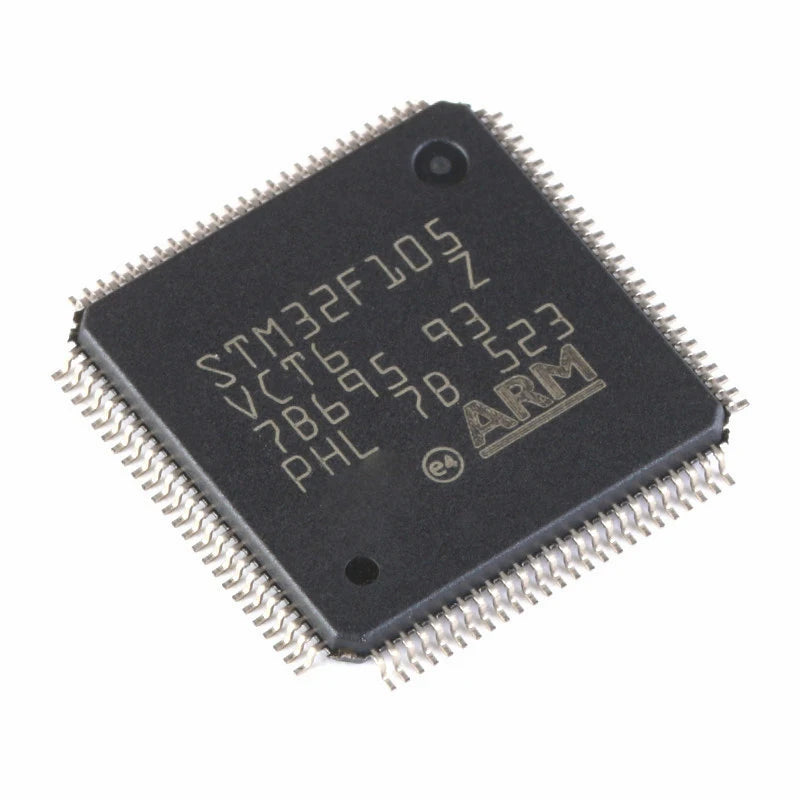 Original STM32F105VCT6 LQFP-100 ARM Cortex-M3 32-bit Microcontroller MCU