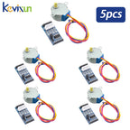 ULB2003 Module 5V DC Stepper Motor Driver Board for 8BYJ-48 28BYJ-48 4-Phase DIY Robot Projects with ULN2003 PIC MCU Control