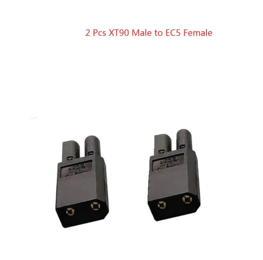 EC5 Male to XT90 Female XT90 Male to EC5 Female XT60 One Piece Adaptor Plug for RC hobby  plane boat car charger accessories