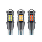 2Pcs T15 LED Bulb W16W LED Lamp Canbus No Error 3030 27SMD 912 921 Lights 12V Car Backup Reverse Light 1500LM 6000K Red Amber