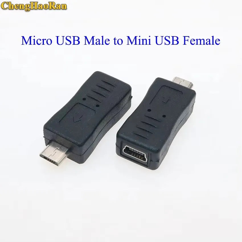 1pc Micro/Mini USB or USB 2.0 Male Female Printer USB Plug Jack Power Connector Charging Adapter for Phone MP5 Ect
