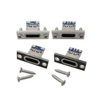 1/2/5Pcs Type C USB 3.1 Jack 2 Pin 4 Pin Female Connector Charging Port DIY USB 3.1 Type C Socket With Screw Fixing Plate