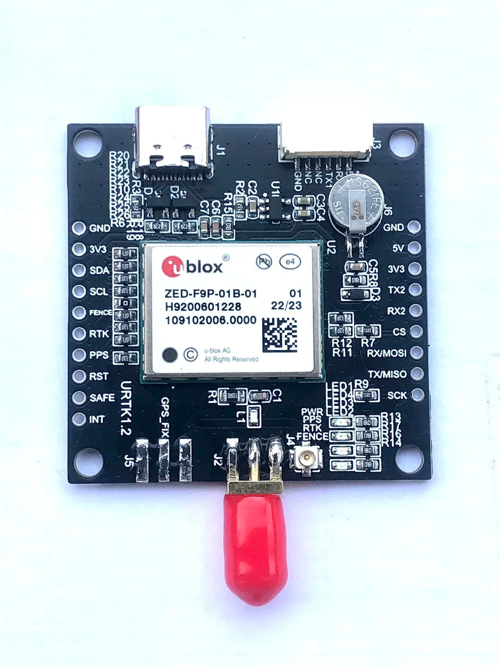-F9P High-Precision Centimeter-Level Card UAV ZED-F9P/F9K/F9R/F9H/F9T Development Board