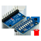 3-24V 8 Bit Blue/Red Common anode/cathode LED indicator Module Breadboard starter kit Board for MCU ARM 3d printer UNO MEGA2560