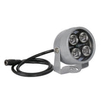 Gadinan CCTV Fill Light 4 array LEDs Infrared Waterproof Night Vision IR illuminator Light 850nm DC 12V For CCTV Security Camera