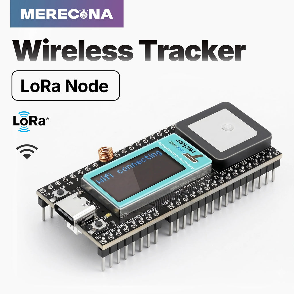 Heltec Wireless Tracker Meshcore ESP32-S3FN8 Development kit SX1262 Wi-Fi Bluetooth LoRa Compatible with Arduino GPS UC6580