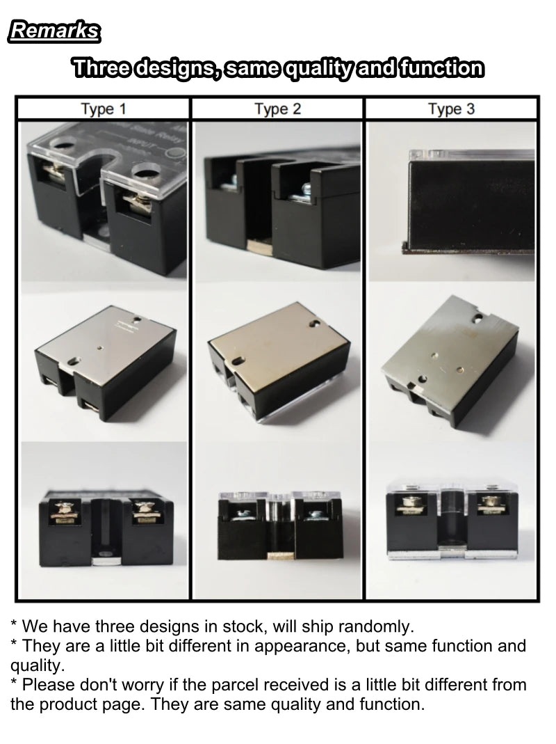 AC Control AC SSR 110V 220V Input 24V-480V Load 10AA 25AA 40AA High Current Solid State Relay 220v AC