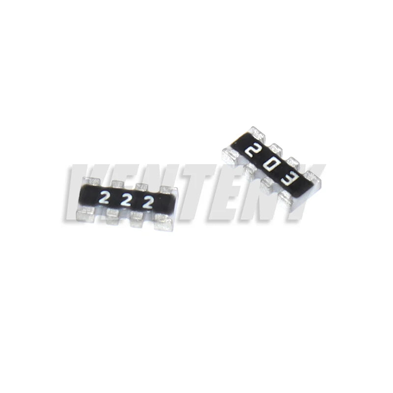 100pcs 0603 2*4 8P4R 2*4P 5% 0 ohm ~ 910K Network Resistor SMD array 2K 2.2K 4.7K 10K 22K 47K 100K 1M 1 10 100 220 470 ohms