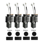Toolhead Hot End For Snapmaker U1 Pre-installed Thermistor & Ceramic Heating Plate Quick Heating Hotend For U1 3D Printer Parts
